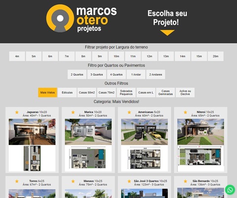 Veja Site da Marcos Otero